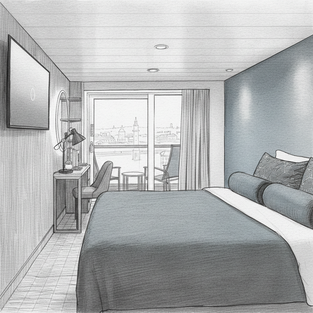 Fabled Voyages Cabin Sketch